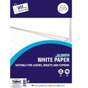 50 A4 White Copy Paper