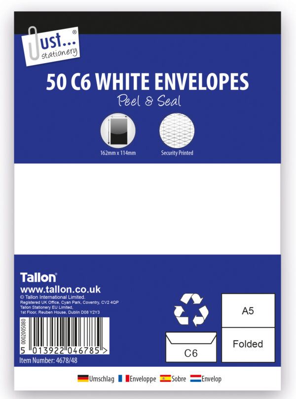 Cheap C6 Envelopes White